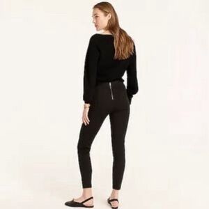 J. Crew Charcoal Pixie Zipper Back Leggings
